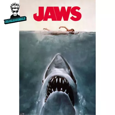 Jaws Maxi Poster Movie Poster Retro • £9.99