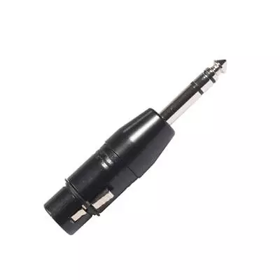 3 Pin XLR Female To 1/4  6.35mm TRS Stereo Male • £5.48