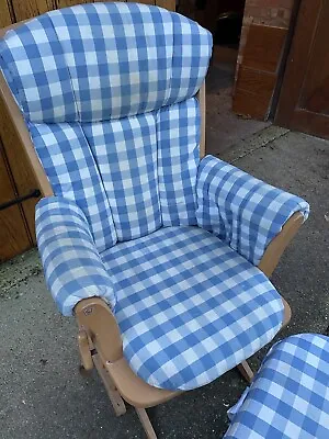 £15 • Buy Glider Nursing Chair And Footstool 
