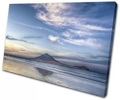 Canvas Artwork Picture Print Wall Photo Island Seascape Beach Landscape Volcano • £24.99