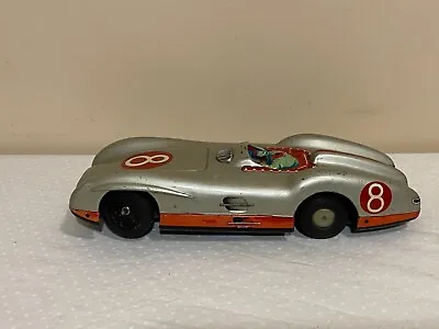 Marusan Tin Toy Car Vintage Mercedes Racer SAN Toy Japan 1960s Aa-53 • $90