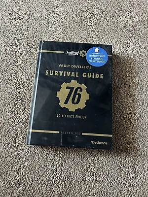 Fallout 76 Vault Dwellers Survival Guide Book Collectors Edition NEW SEALED RARE • £70