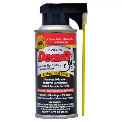 Caig DeoxIT DN5S-6N Contact Spray For Contact And Connection Protection • £39.83