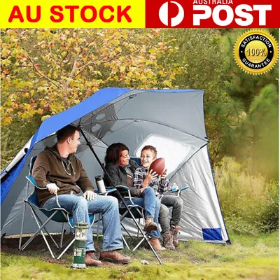 $47.50 • Buy Portable Sun Shade & Weather Shelter Umbrella Beach Pool Picnic Outdoor Camping