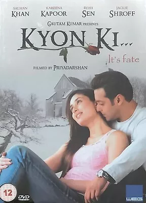 Kyon Ki - *Salman Khan *Kareena Kapoor *Rimi Sen *Jackie Shroff Bollywood DVD • £19.99