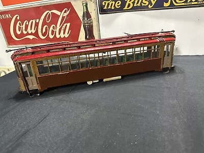 Vintage Wood Trolley Model (as Is ) • $99.99