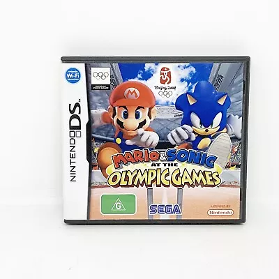 Mario & Sonic At The Olympic Games - Nintendo DS - Free Shipping! • $12.56