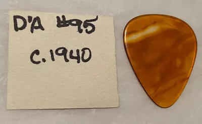 Vintage Guitar Picks -D'Andrea 1940’s Model 95  From The JOE MACEY COLLECTION • $24.99