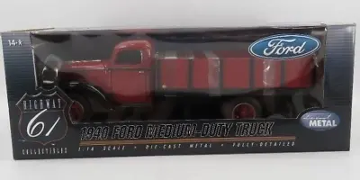 1940 Ford 1 1/2 Ton Medium Duty Stake Bed Truck 1:16 Scale Diecast V8 Highway 61 • $209.99