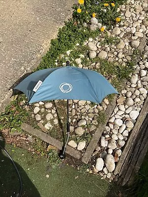 Bugaboo Umbrella / Parasol Blue Very Well Used • £10