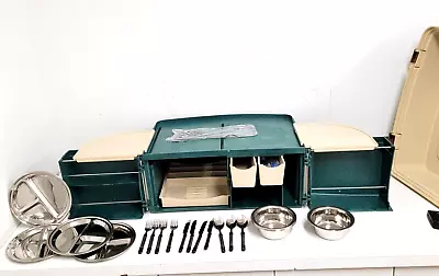 CampMate Portable Camp Kitchen Organizer By Dosko Made In U.S.A. Vtg  Incomplete • $325