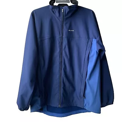 Patagonia Rain Jacket Mens XL Blue Stretch Waterproof Shell Vintage YKK Y2K Rare • $89