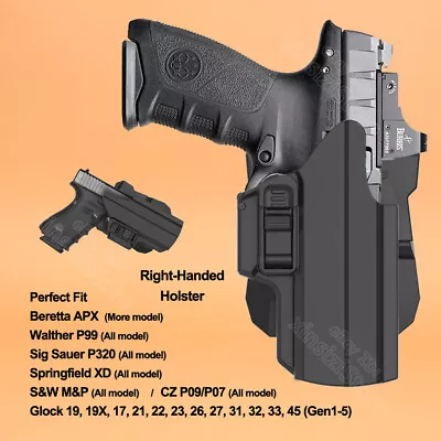 IPSC MP9 MP10 Holster Fits Smith Wesson SW MP M2.0 9mm 10mm MP 22 Compact Holder • $21.59