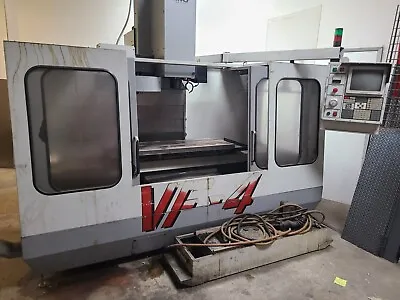 SALE!!!  Haas VF-4 CNC VMC 1995 Vertical Mill - In Our Way!  Has To Go ASAP!!! • $5995