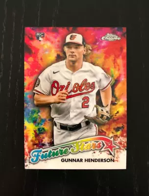 Gunnar Henderson 2023 Topps Chrome Rookie Baltimore Orioles • $7