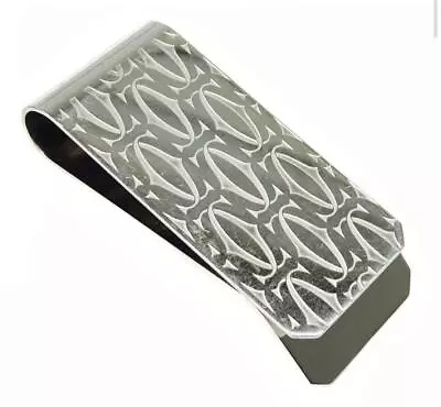 Cartier C Du Cartier Decolled Silver Money Clip - Made In Switzerland • $261