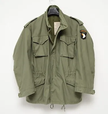 Men's Vintage Alpha Industries M-65 Field Jacket Military Coat Size L Large • $120