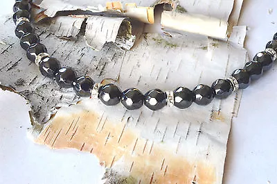 Men’s Women’s Magnetic Hematite Bracelet Anklet Necklace POWERFUL Gauss • $34.99