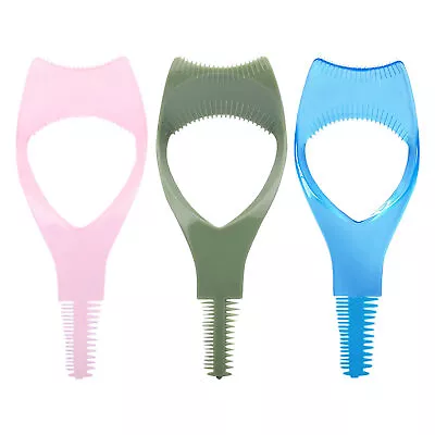 2pcs 3-in-1 Mascara Applicator With Eyelash Curler Shield & Guard Makeup Tool  • $7.63