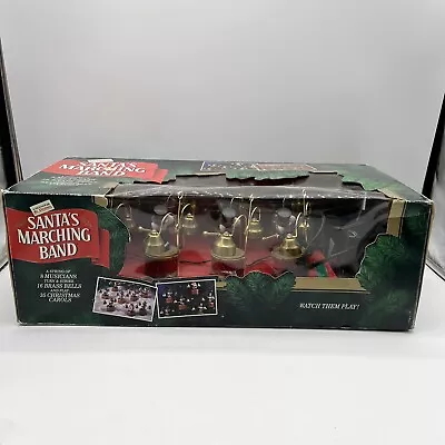 VTG Mr. Christmas Santa’s Marching Band Musical Brass Bells Animated 35 Songs • $175