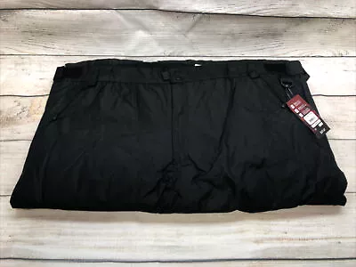 Men’s Men 3XL Snow Pants Ski Pants Swiss Tech Mens NWT Black 48-50  52469 • $24