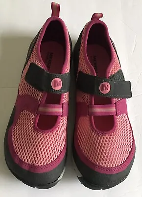 Merrill Pure Glove Kids Confetti Performance Footwear Mesh Pink SZ6 • $17.99
