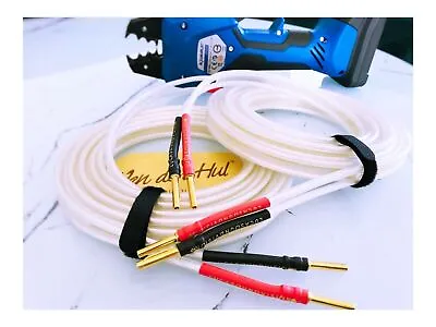 Van Den Hul The Clearwater Speaker Cables 2x 3m (Pair) Terminated • $142.76