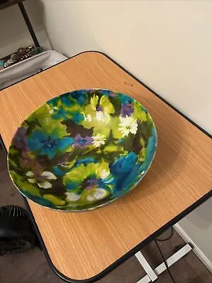 Grandma Core Mid Century Floral Bowl • $19