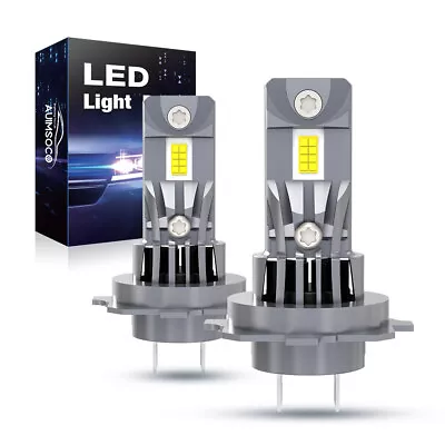For Mercedes-Benz C200 C300 C350 6000K H7 LED Headlight Bulbs Low Beam Kit White • $49.99