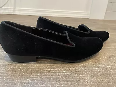 Women's Munro Slip On Shoes Black Velvet Size 10 • $29.99