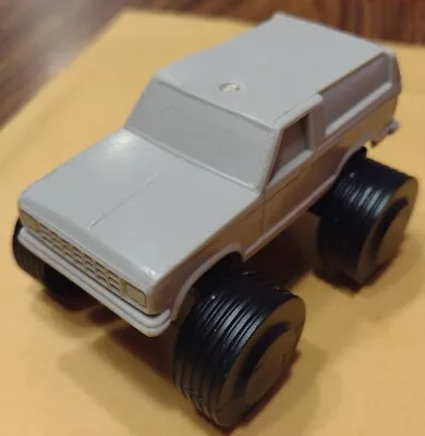 Vintage 1982 Mattel Ford Bronco Gray Grey Plastic Monster Truck SUV Cake Topper  • $8.99
