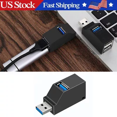 USB 3.0 Hub 3 Ports Mini Splitter High Speed Data Transfer For PC Laptop Macbook • $3.98