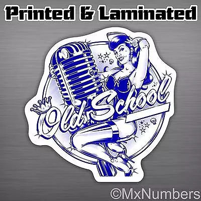 $5.99 • Buy Old School Decal Sticker Pinup Sexy Girl Race Window JDM Bug Bus Hot Rod VW