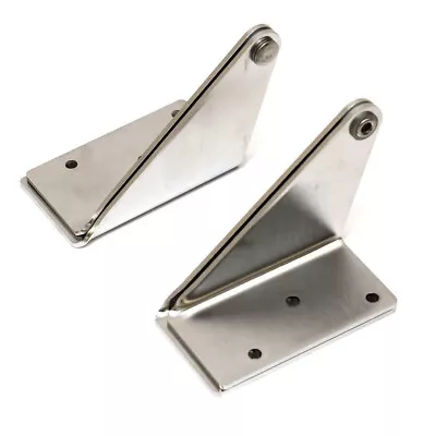 MasterCraft Boat Rear Seat Hinge 56-5314B | X46 Stainless Steel (Set Of 2) • $202.01