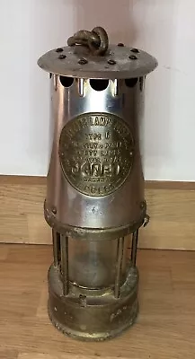 Vintage Miner's Lamp The Protector Lamp & Lighting Co. Type 6..Eccles.( JANET) • £45