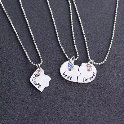  Best Friends Necklace For 3 Jewelry Necklaces Gifts Friendship Popularity • $7.88