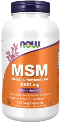 $22.49 • Buy NOW Foods MSM 1000 Mg - Anti-Inflammatory Joint & Immune Support - PICK SIZE