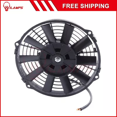 Electric Condenser Radiator Cooling Fan  9  Inch Universal 12V • $25.71