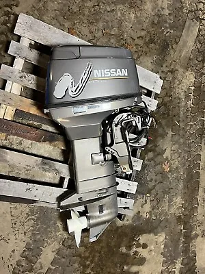 ~2000 Nissan 40 Hp Outboard Boat Motor Engine 20  2-Stroke Runs Well NS40D2 • $2500