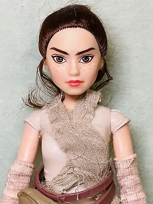 (C) Hasbro - Star Wars: Forces Of Destiny - Rey Of Jakku - 11  Adventure Figure • $9.99