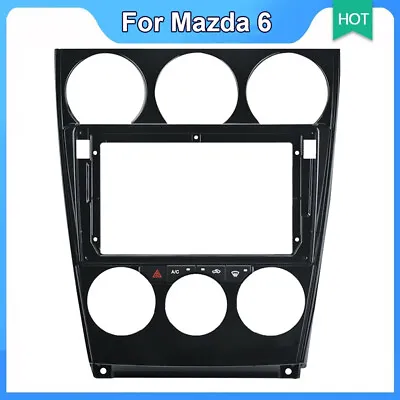 Car Stereo Radio Frame Fascia Trim For Mazda 6 2004-2016 9 Inch DVD Player Panel • $32.99