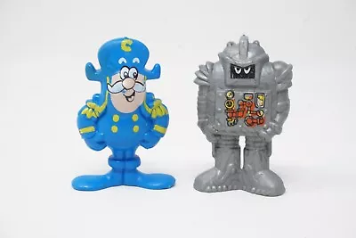 2 Vintage Captain Crunch Cereal Toys Captain Crunch And Sogmaster 2  1989 • $10