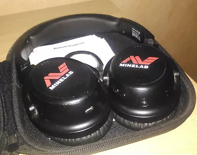 Minelab Bluetooth Headphones For Equinox 600 / 800 Model Ml80 • £51