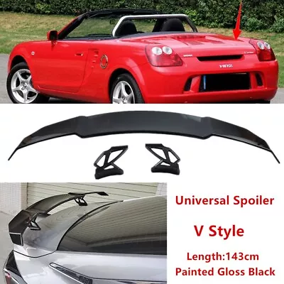 Fit For Toyota MR2 2000-2006 Rear Trunk Racing Spoiler Wing Painted V Style • $99.88