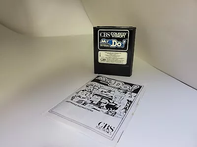 MR Do! (W/ Broken Case )CBS Game For Colecovision Works Great Never Used #P9 • £17.26