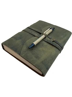 Leather Journal Personalised Christmas Gift A4 A5 A6 A7 Leather Notebook • £24.99