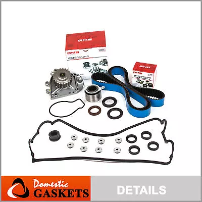 Fit 92-95 Acura Honda B16A3 B17A1 Timing Belt Kit Water Pump Valve Cover Gasket • $895.28