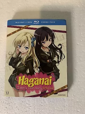 Haganai: I Dont Have Many Friends: The Complete First Season (Blu-ray/DVD 2013 • $75