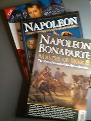 Napoleon/Napoleonic Wars Bookazines X 3 2018/19 • £17.50