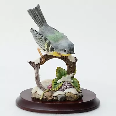 Maruri Premier Bird Collection NORTHERN PARULA Figurine W/ Attached Base - Resin • $34.95